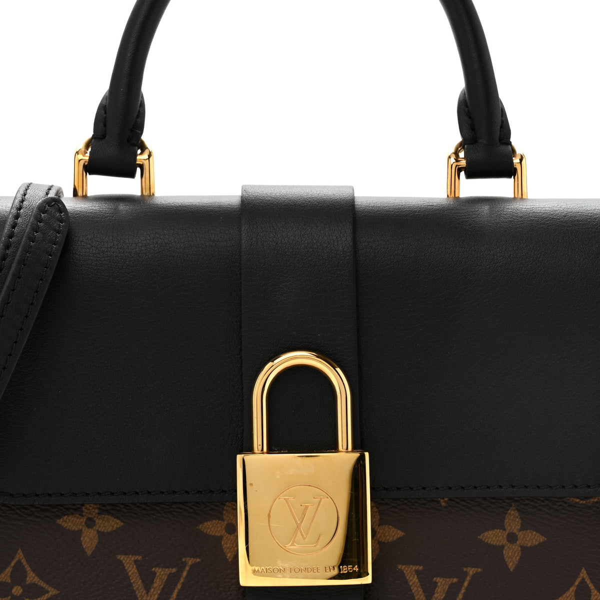 Louis Vuitton Monogram Locky BB Black 12 of 23