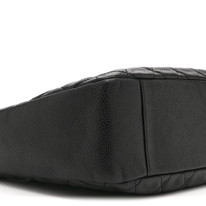 Chanel Caviar Quilted Timeless CC Shoulder Bag Black 9 of 10