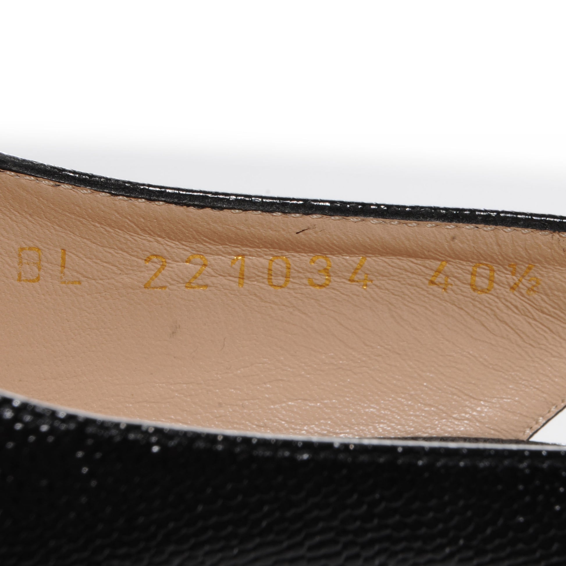 Saint Laurent Vernigolf Tribtoo 80 Slingback Pumps Nero 40 5 of 7