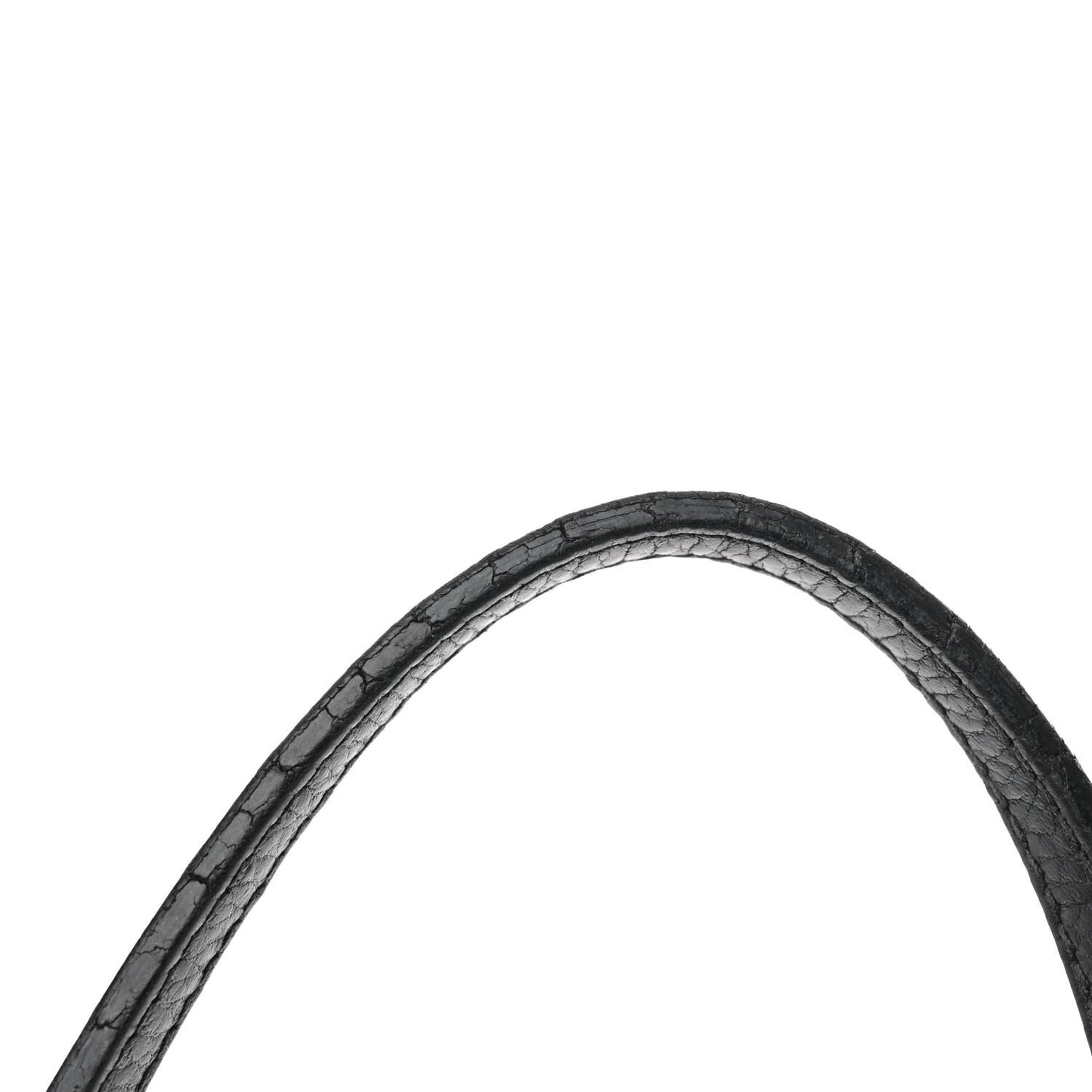 Pebbled Calfskin Medium Swing Tote Black