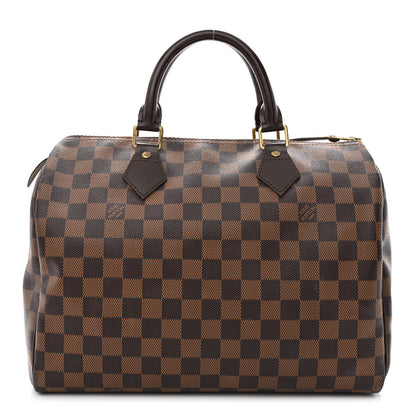 Louis Vuitton Damier Ebene Speedy 30 1 of 13