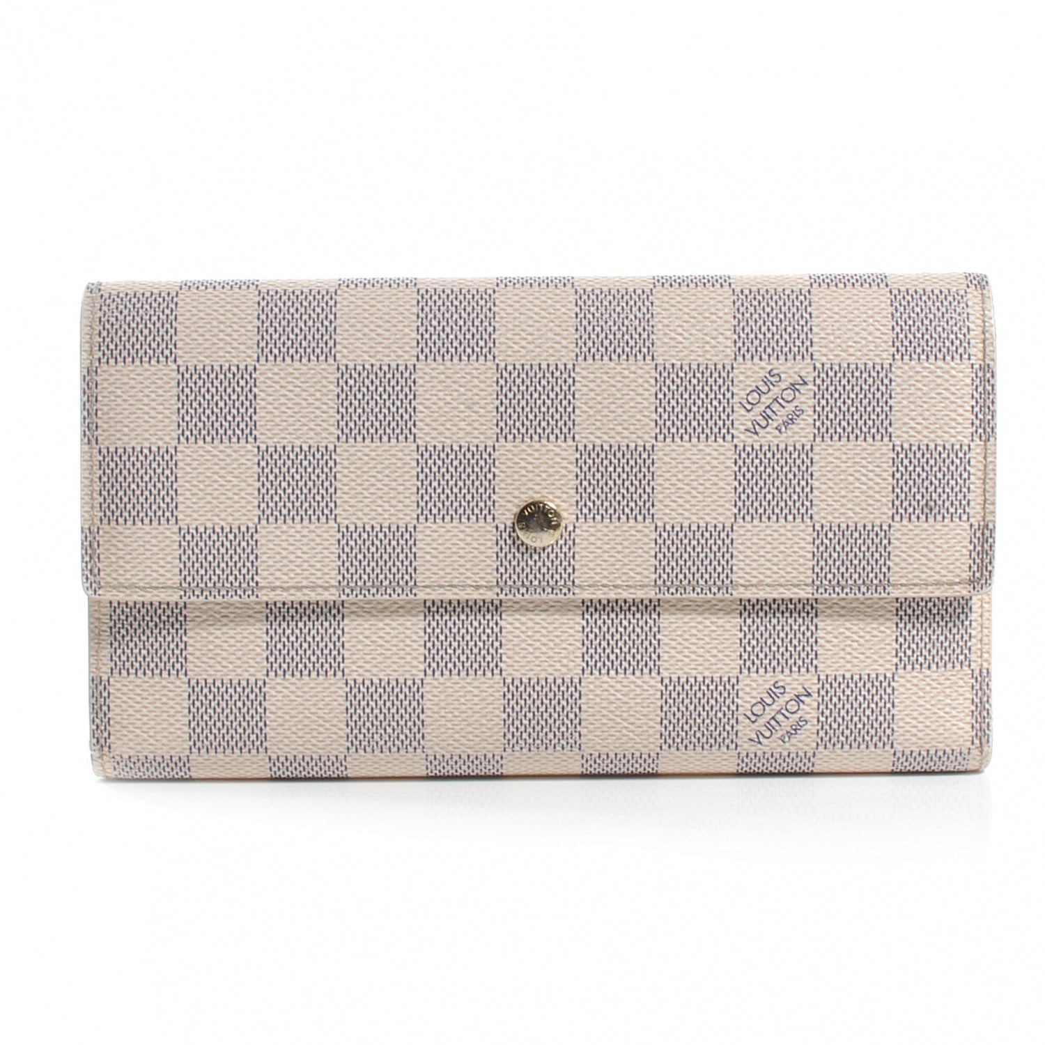 Louis Vuitton Damier Azur Porte Tresor International Wallet 1 of 7