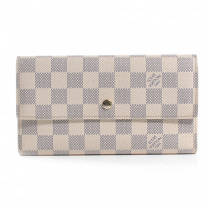 Louis Vuitton Damier Azur Porte Tresor International Wallet 1 of 7
