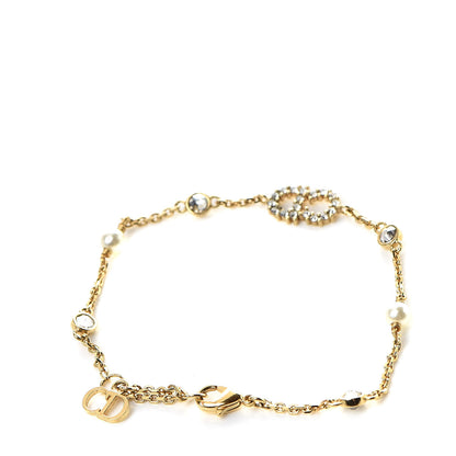 Christian Dior Pearl Clair D Lune Bracelet Gold 3 of 4