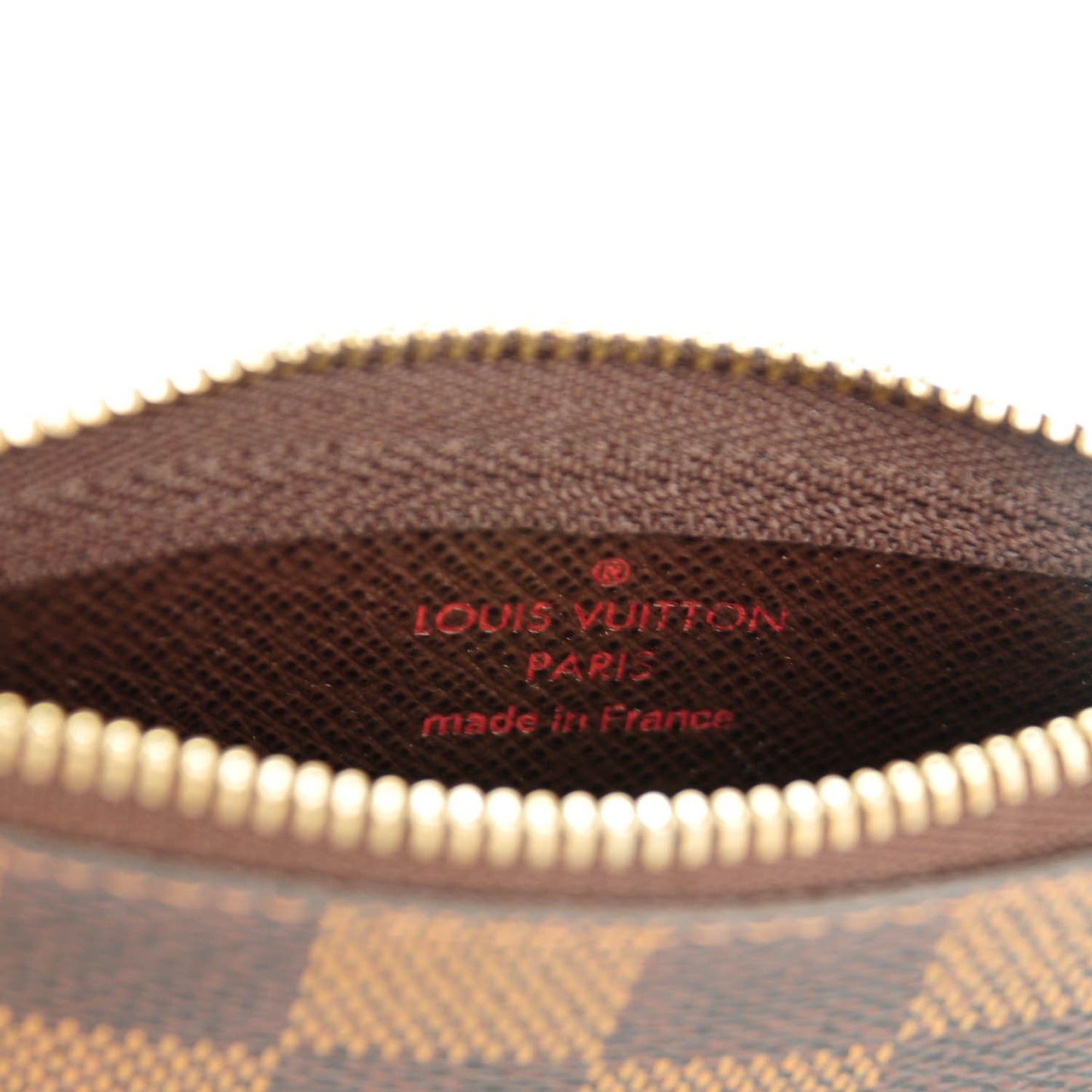 Damier Ebene Key Pouch