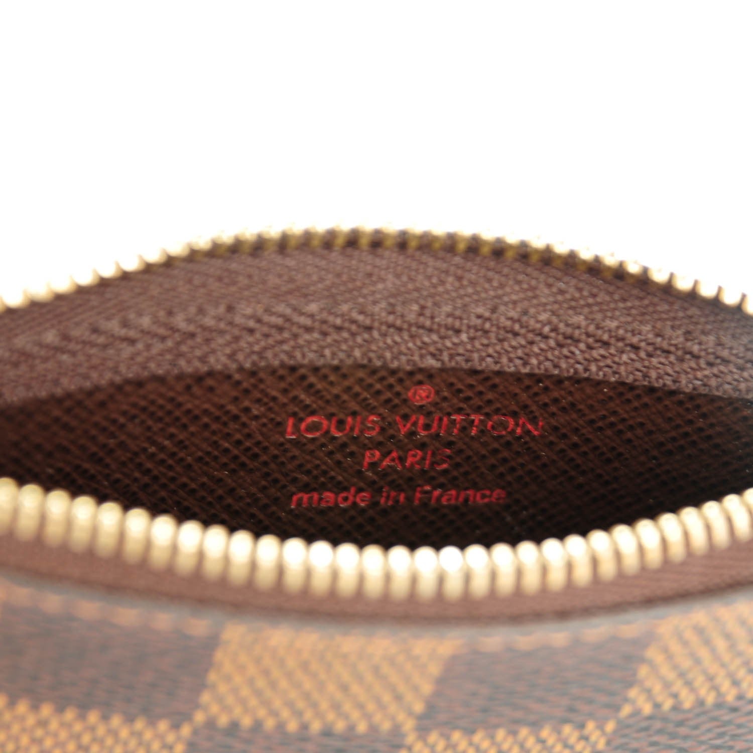 Louis Vuitton Damier Ebene Key Pouch 6 of 7