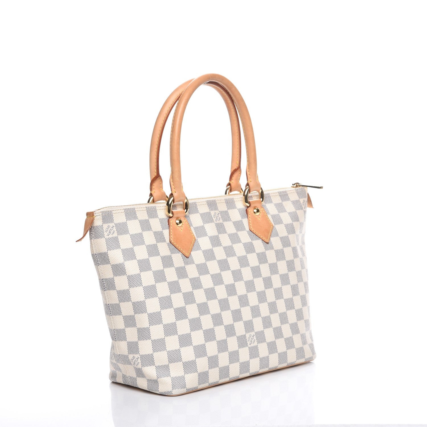 Louis Vuitton Damier Azur Saleya PM 3 of 7