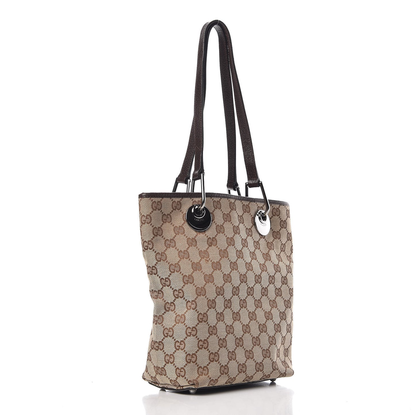 Monogram Small Eclipse Tote Brown