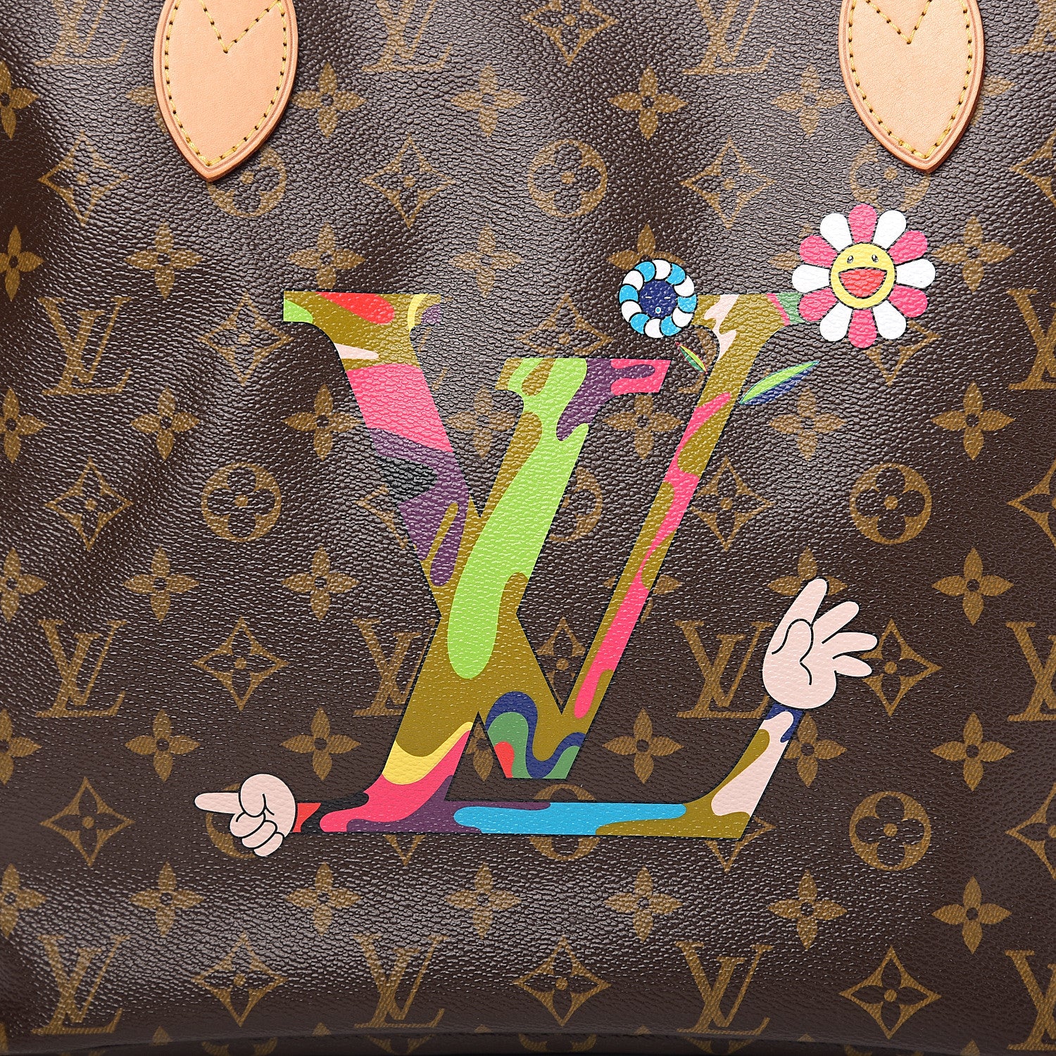 Louis Vuitton Monogram MOCA Neverfull MM 7 of 10