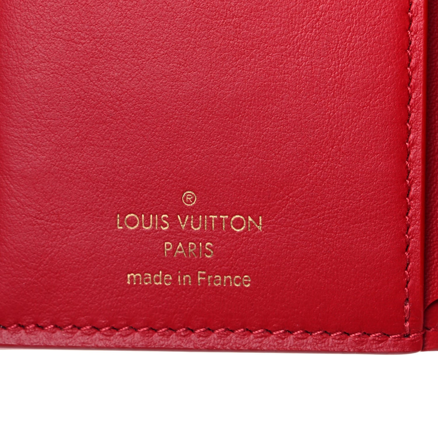 Louis Vuitton Taurillon Capucines Compact Wallet Rubis 6 of 8