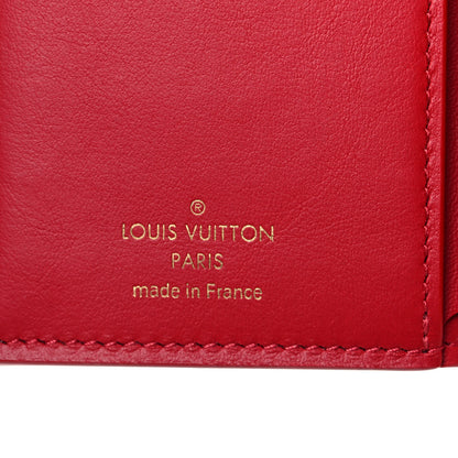 Louis Vuitton Taurillon Capucines Compact Wallet Rubis 6 of 8