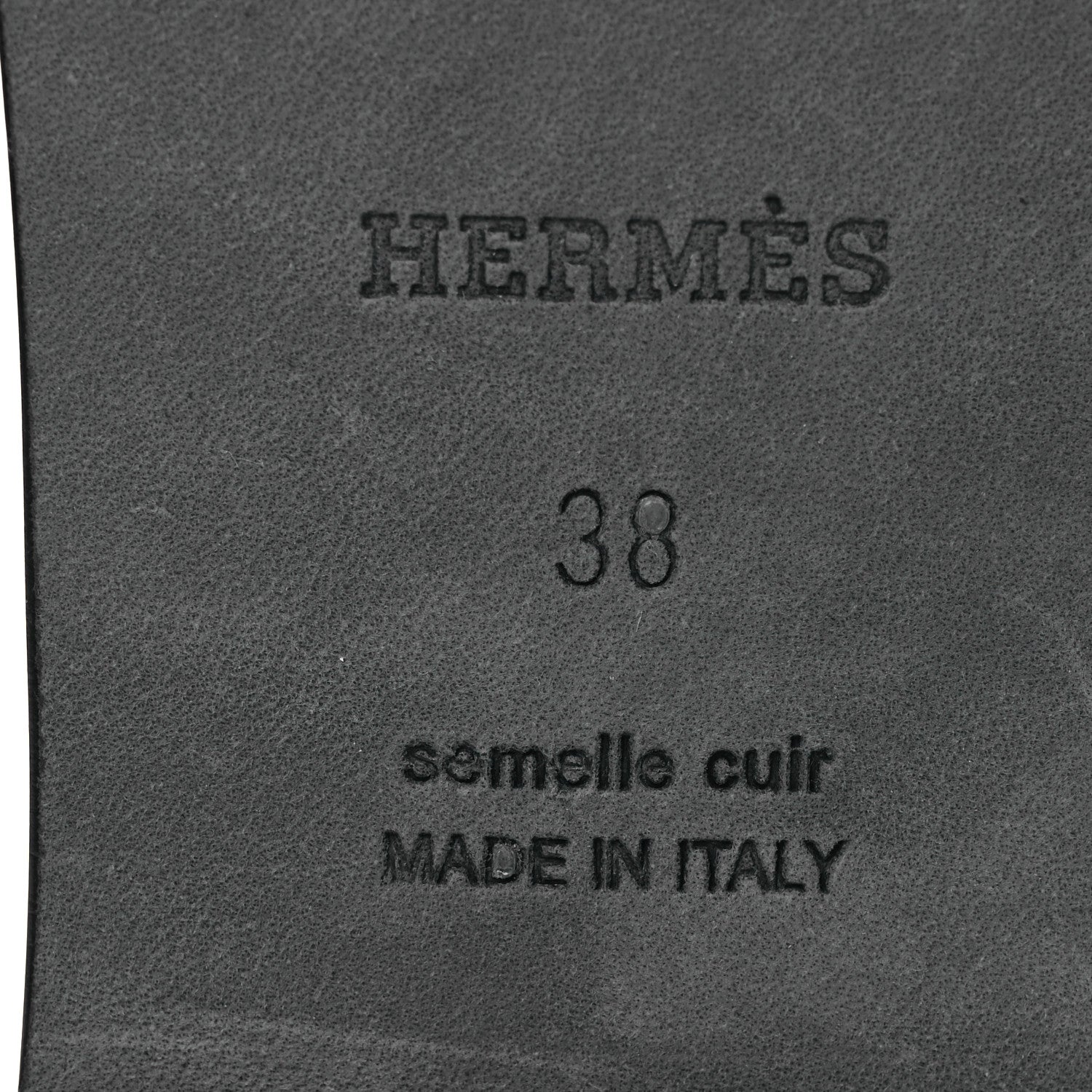 Hermes Calfskin Giulia Sandals 38 Beige Albinos White 8 of 12
