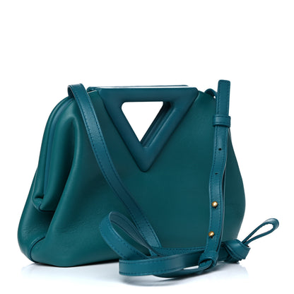 Bottega Veneta Calfskin Small The Point Triangle Bag Mallard 3 of 11