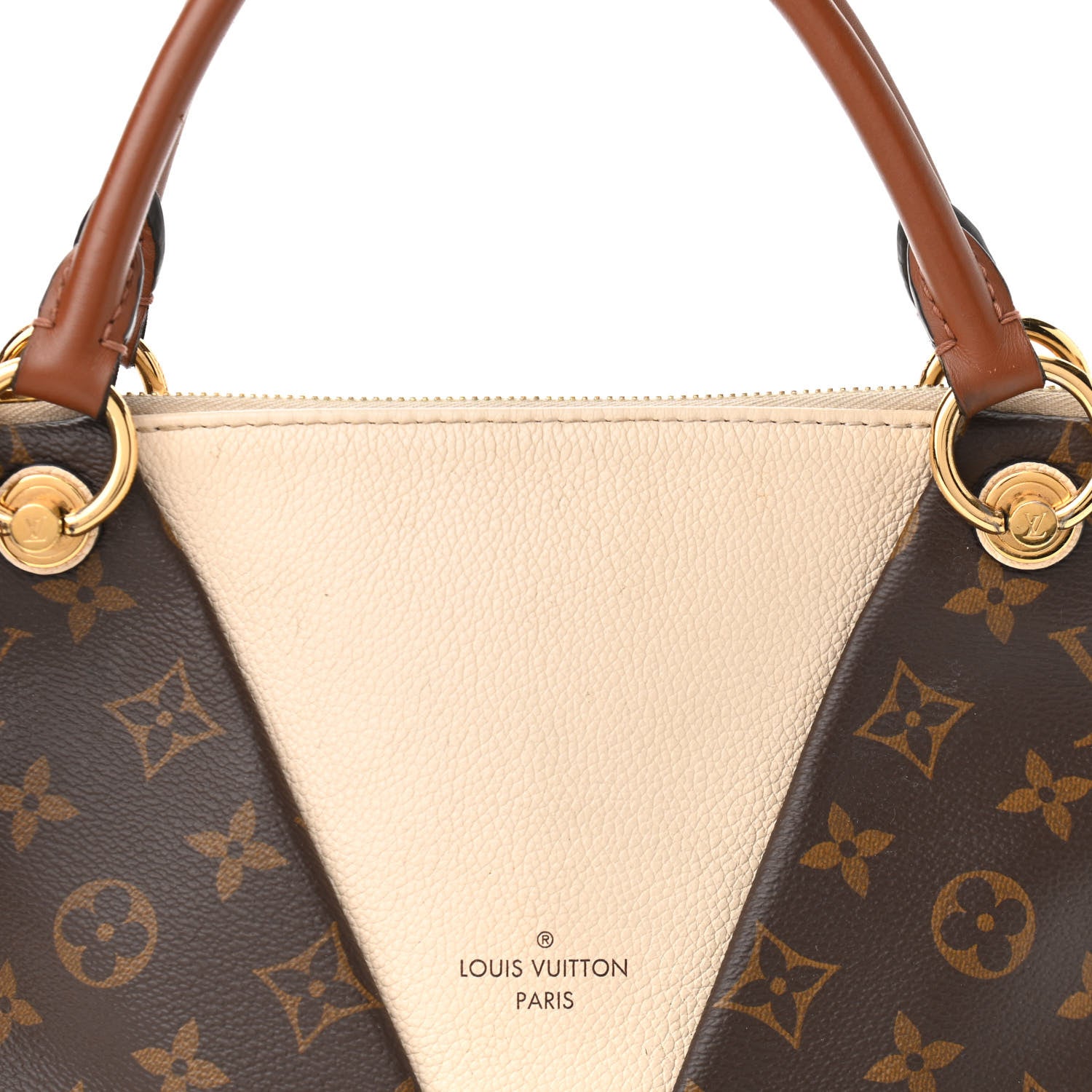 Louis Vuitton Monogram V Tote BB Creme 7 of 9