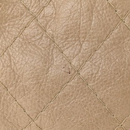 Chanel Glazed Calfskin Stitched On The Road Flap Dark Beige 10 of 10