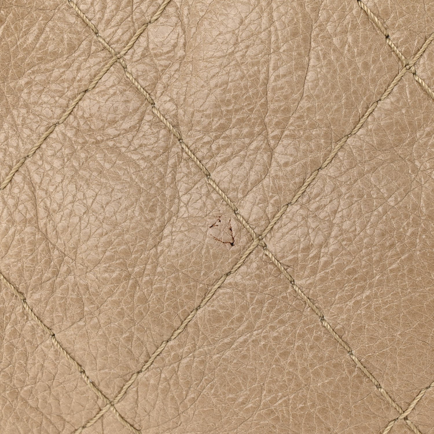 Chanel Glazed Calfskin Stitched On The Road Flap Dark Beige 10 of 10