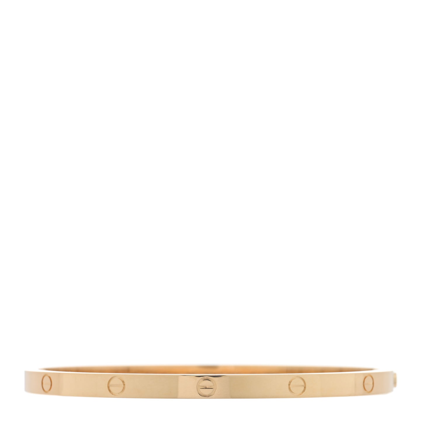 18K Yellow Gold Small LOVE Bracelet 16