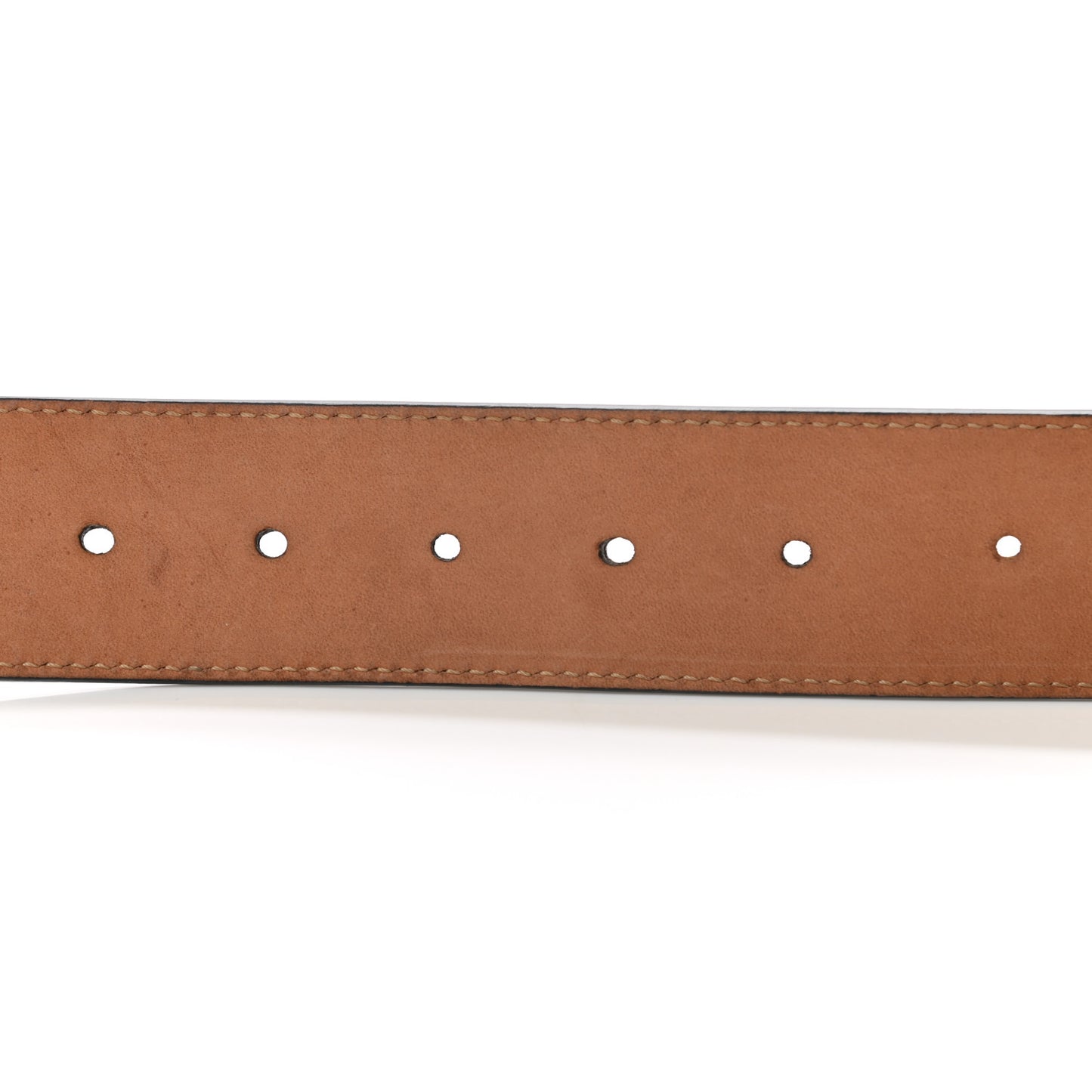 Vitello F is Fendi Bi-Color FF 1974 Embossed Belt 90 36 Maya Black