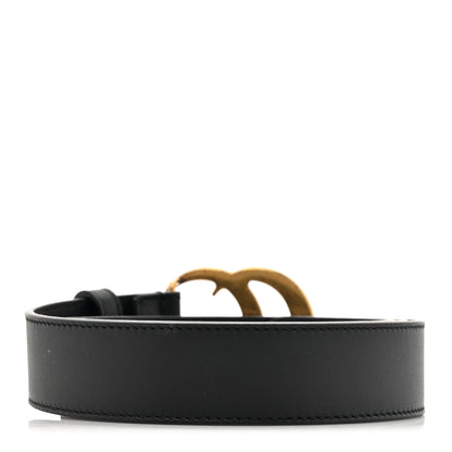 Gucci Calfskin Double G 30mm Belt 90 36 Black 2 of 5