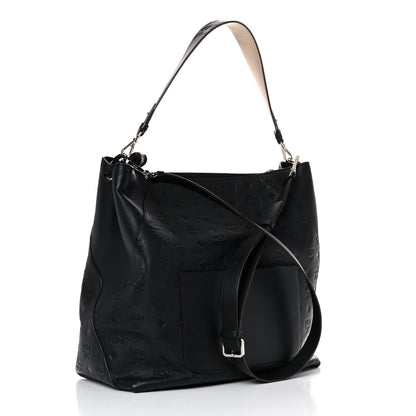 MCM Calfskin Ottomar Large Klara Hobo Black 3 of 14