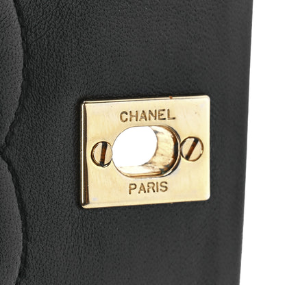 Chanel Lambskin Quilted Small Single Flap Black 7 of 12