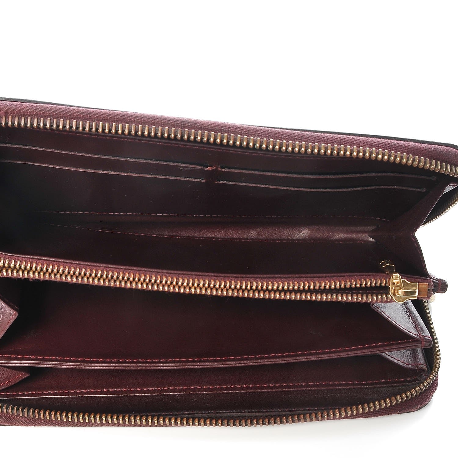Louis Vuitton Vernis Zippy Wallet Rouge Fauviste 6 of 9