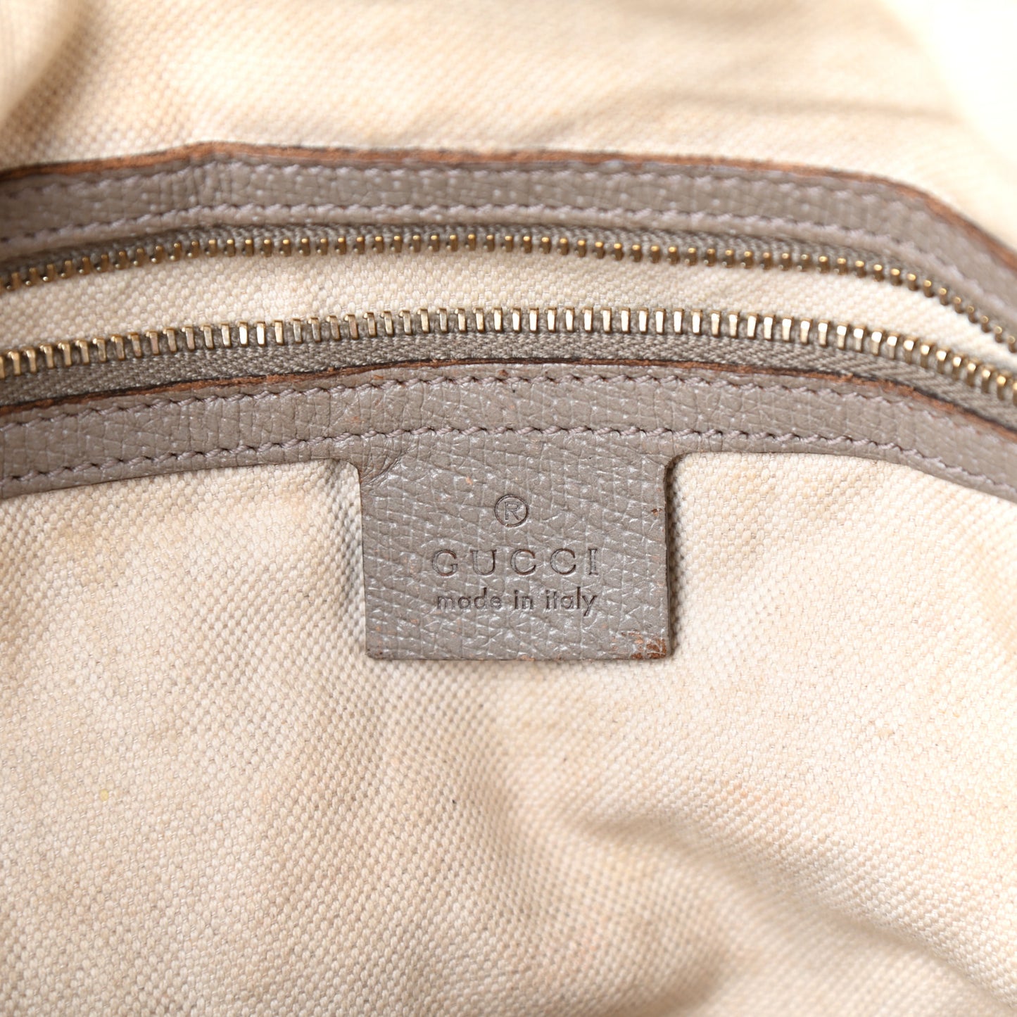 Monogram Medium Bree Foldover Tote Beige