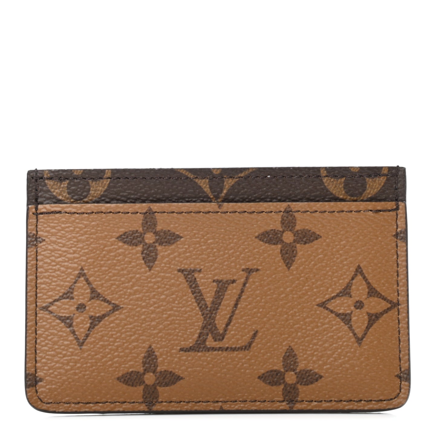 Reverse Monogram Card Holder