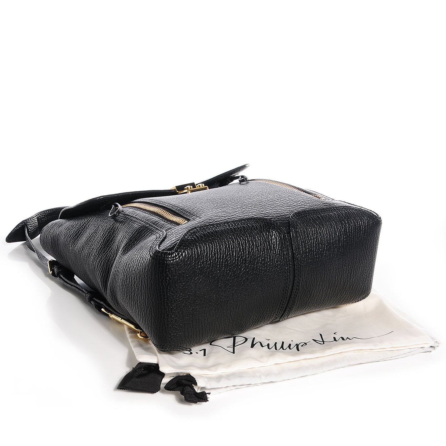 3.1 Leather Pashli Backpack Black