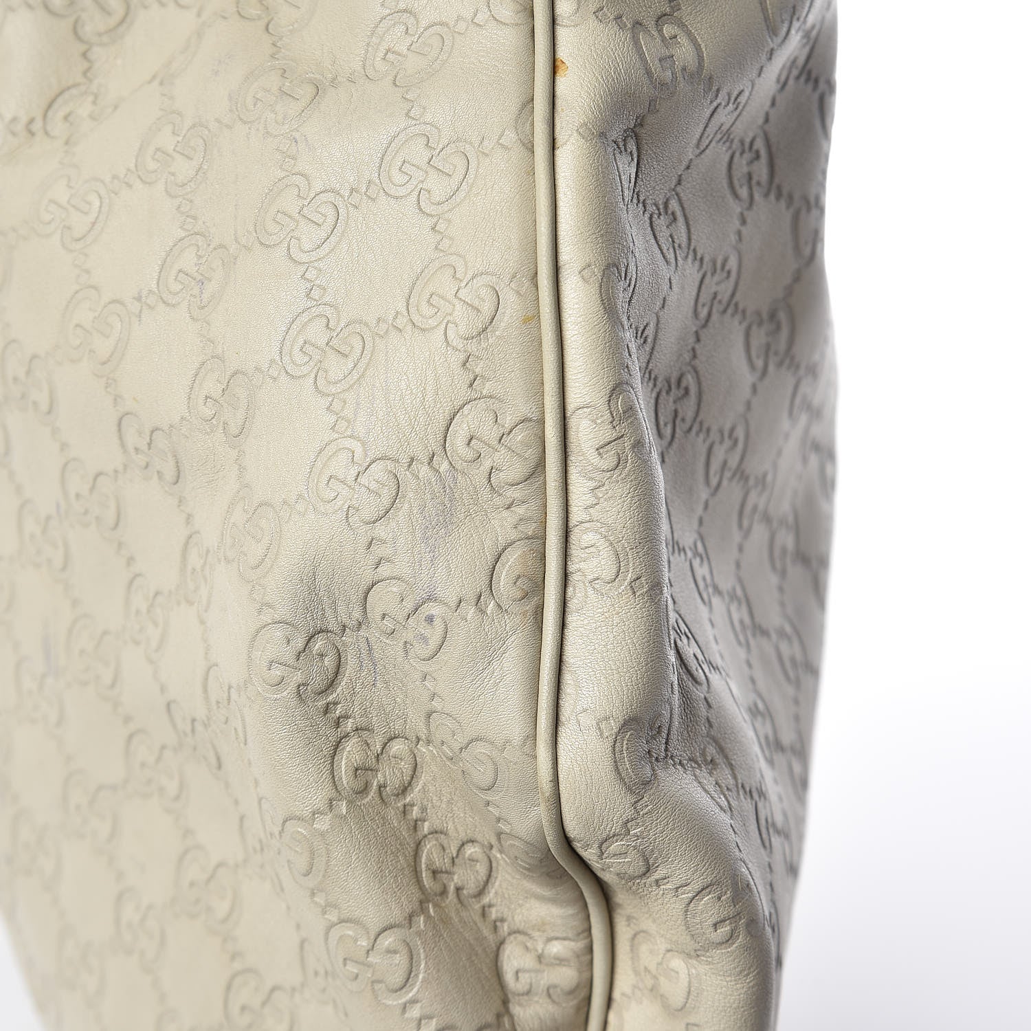 Gucci Guccissima Medium Hysteria Top Handle Bag Off White 14 of 19