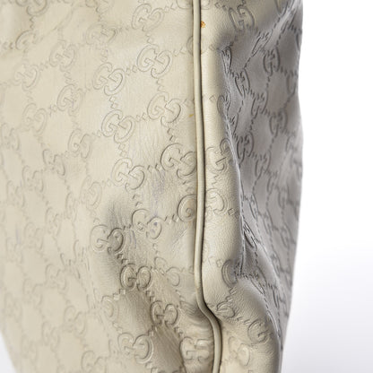 Gucci Guccissima Medium Hysteria Top Handle Bag Off White 14 of 19