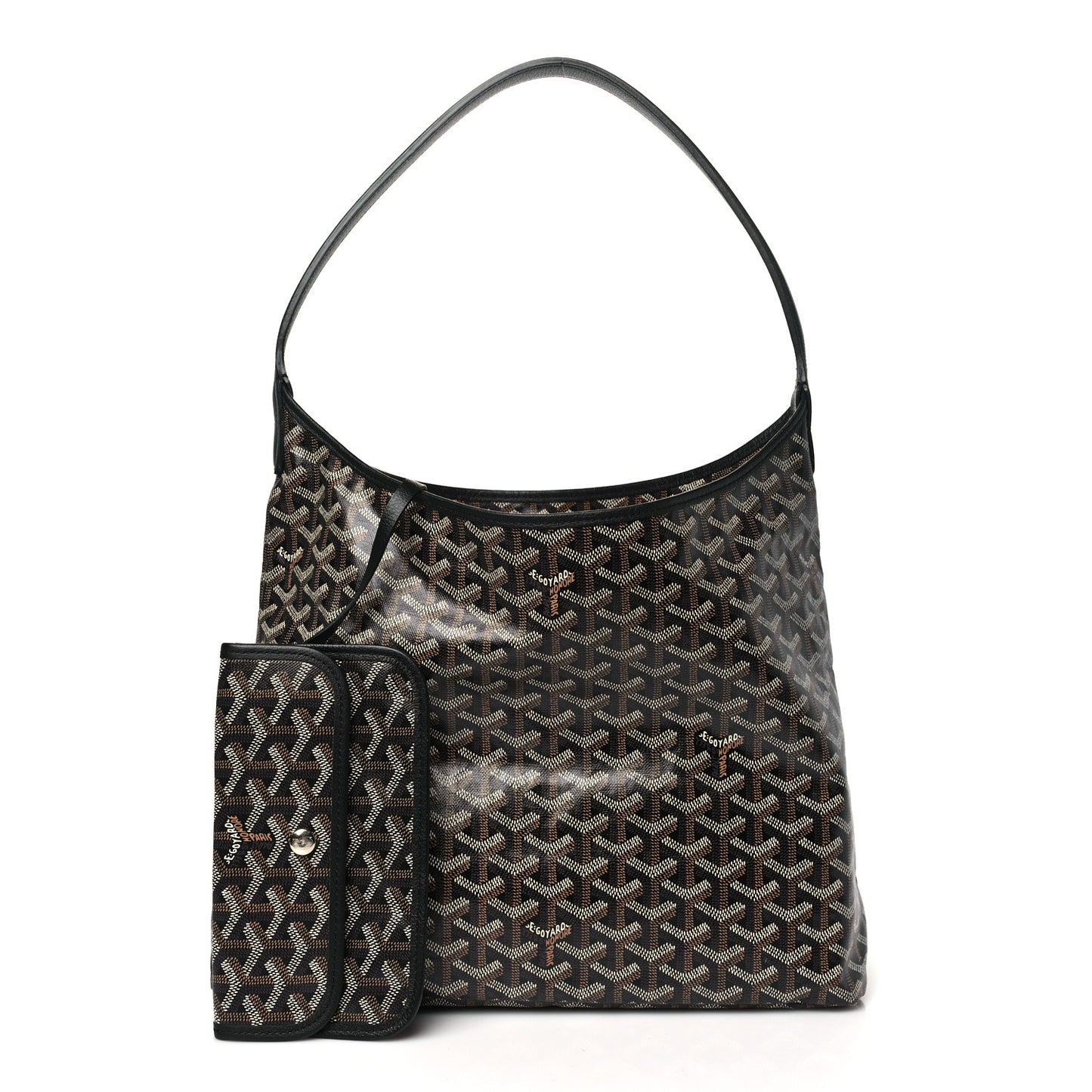 Goyardine Boheme Hobo Black