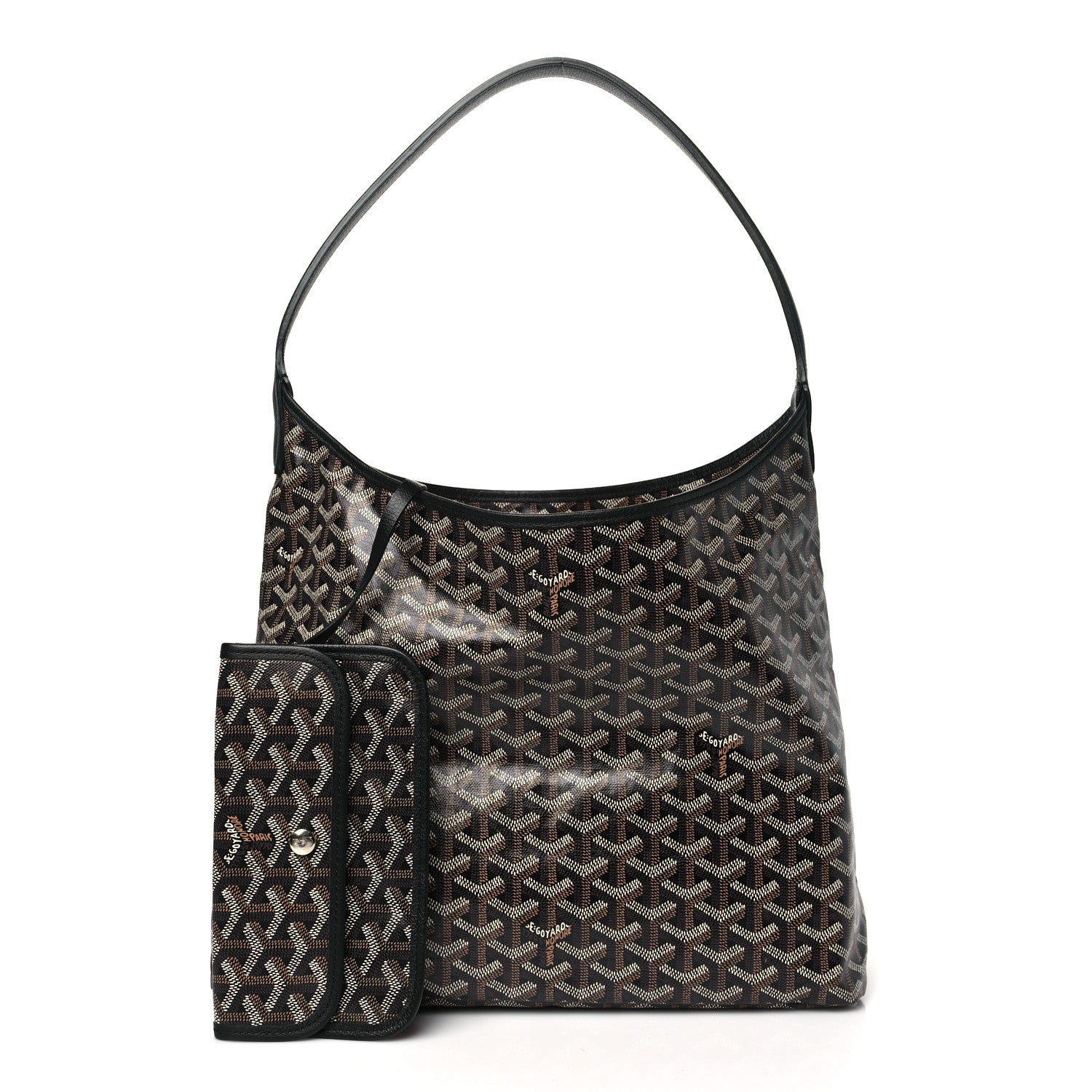 Goyard Goyardine Boheme Hobo Black 3 of 10