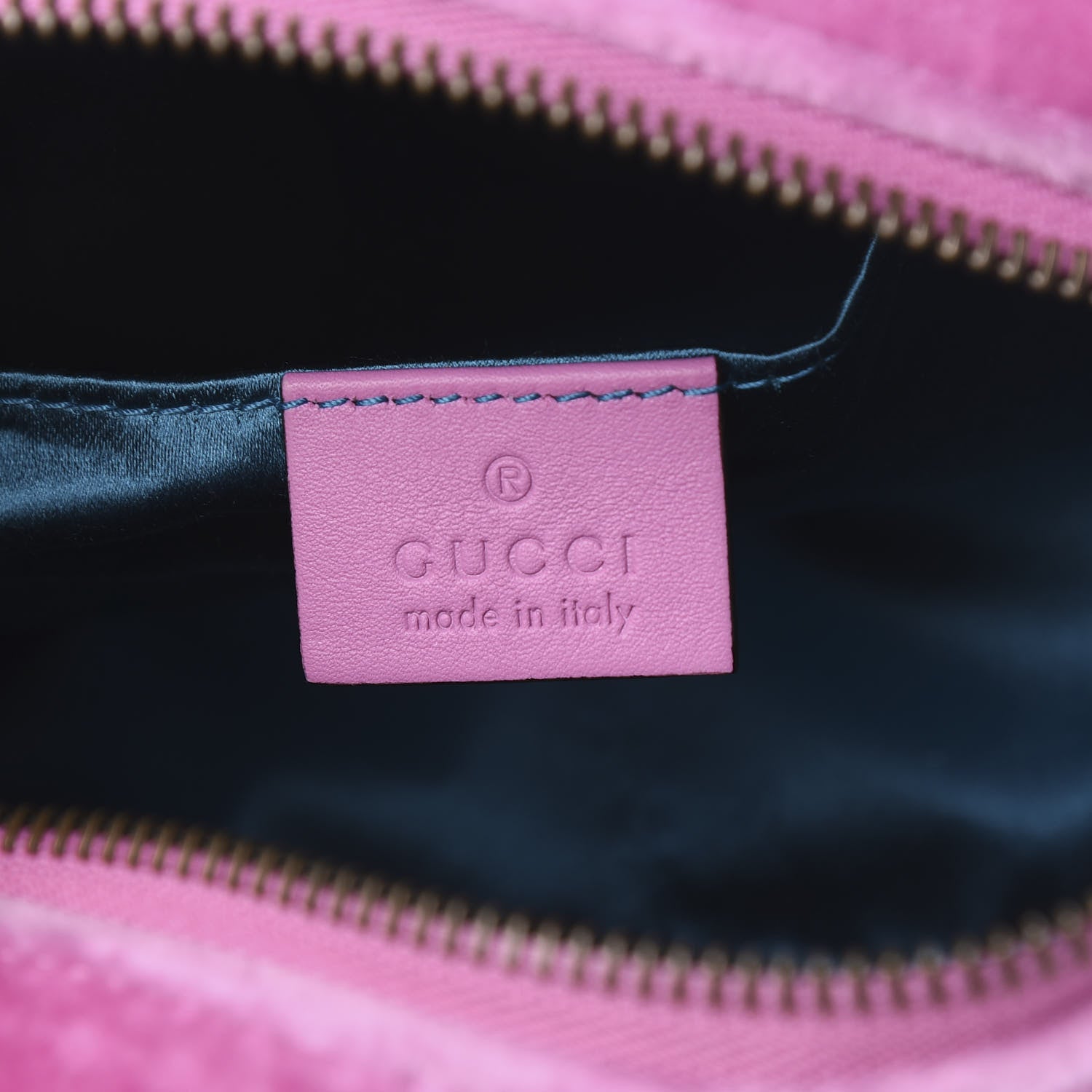 Gucci Velvet Matelasse Marquise Crystals Mini GG Marmont Chain Shoulder Bag Malva 6 of 10