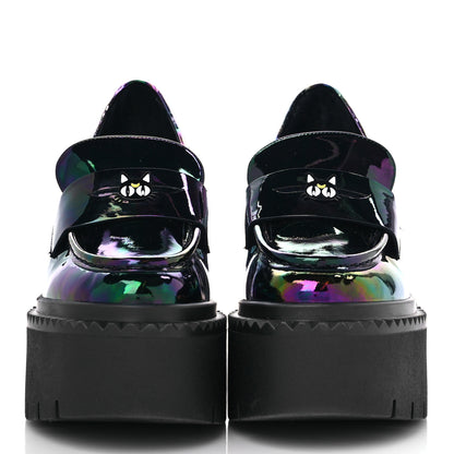 Jimmy Choo X SAILOR MOON Calfskin Luna 120 Loafers 40 Iridescent 2 of 15