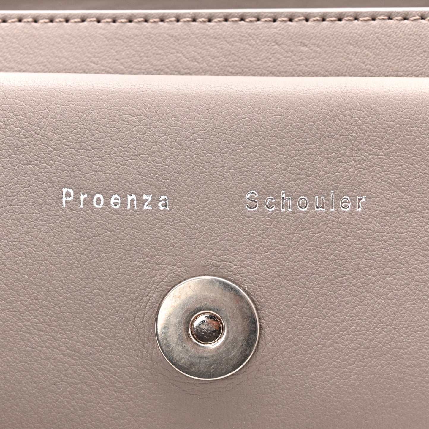 Smooth Calfskin PS11 Classic Shoulder Bag Mushroom