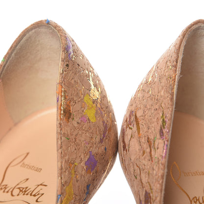 Christian Louboutin Liege Lame Decoltish 100 Pumps 36 Multicolor 9 of 10