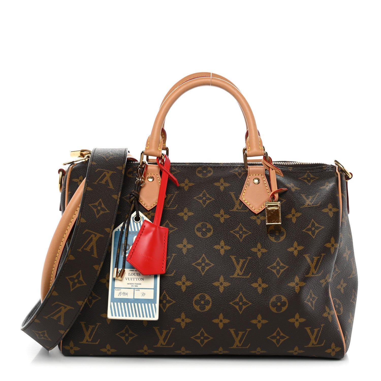 Louis Vuitton Monogram Speedy Soft Crafty 30 1 of 9