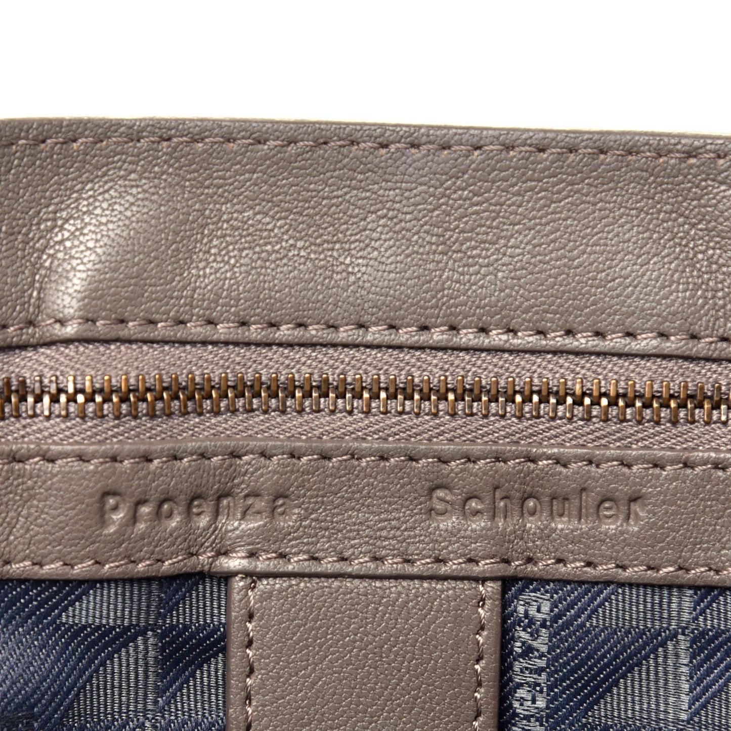 Lambskin Medium PS1 Satchel Smoke