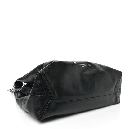 Louis Vuitton Calfskin Monogram Atlantis Vibe MM Black 5 of 10