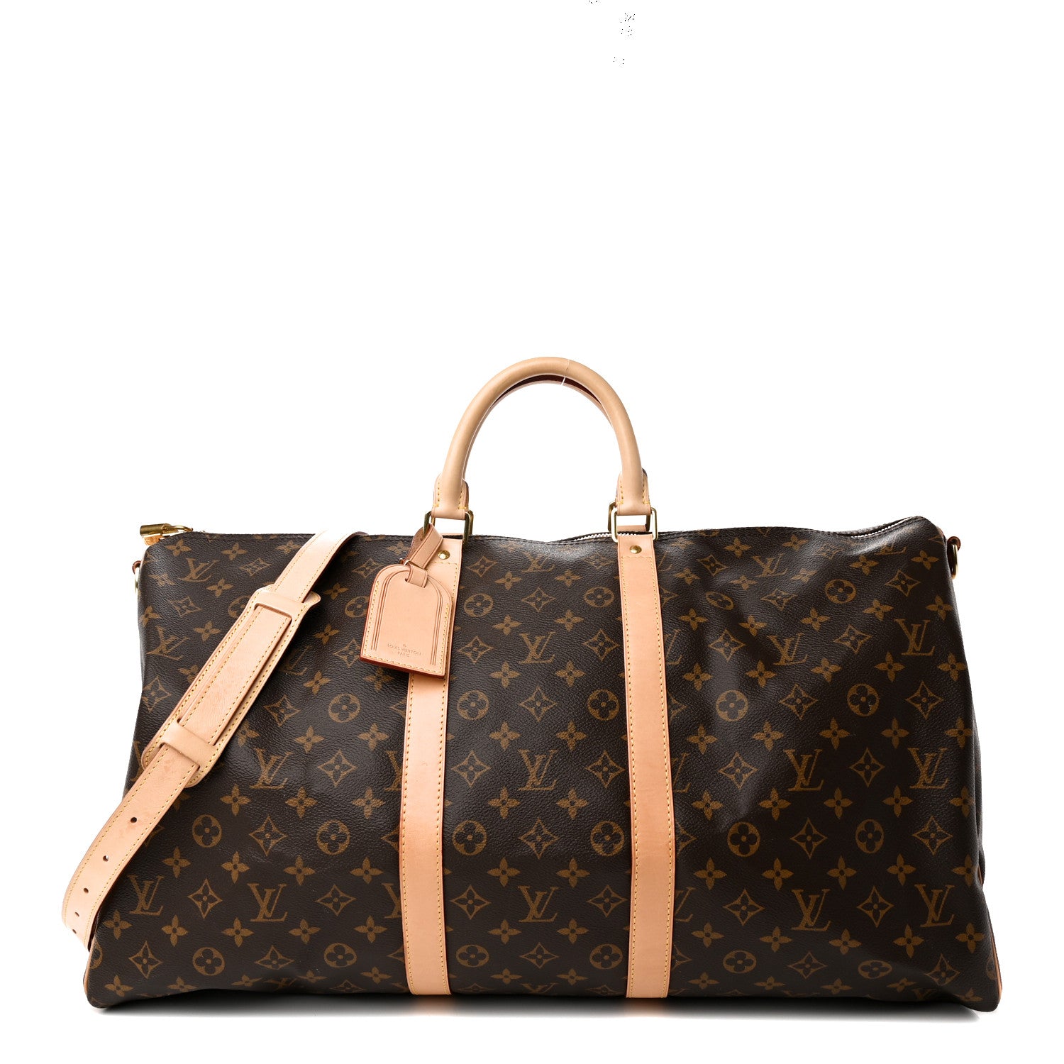 Louis Vuitton Monogram Keepall Bandouliere 55 1 of 16