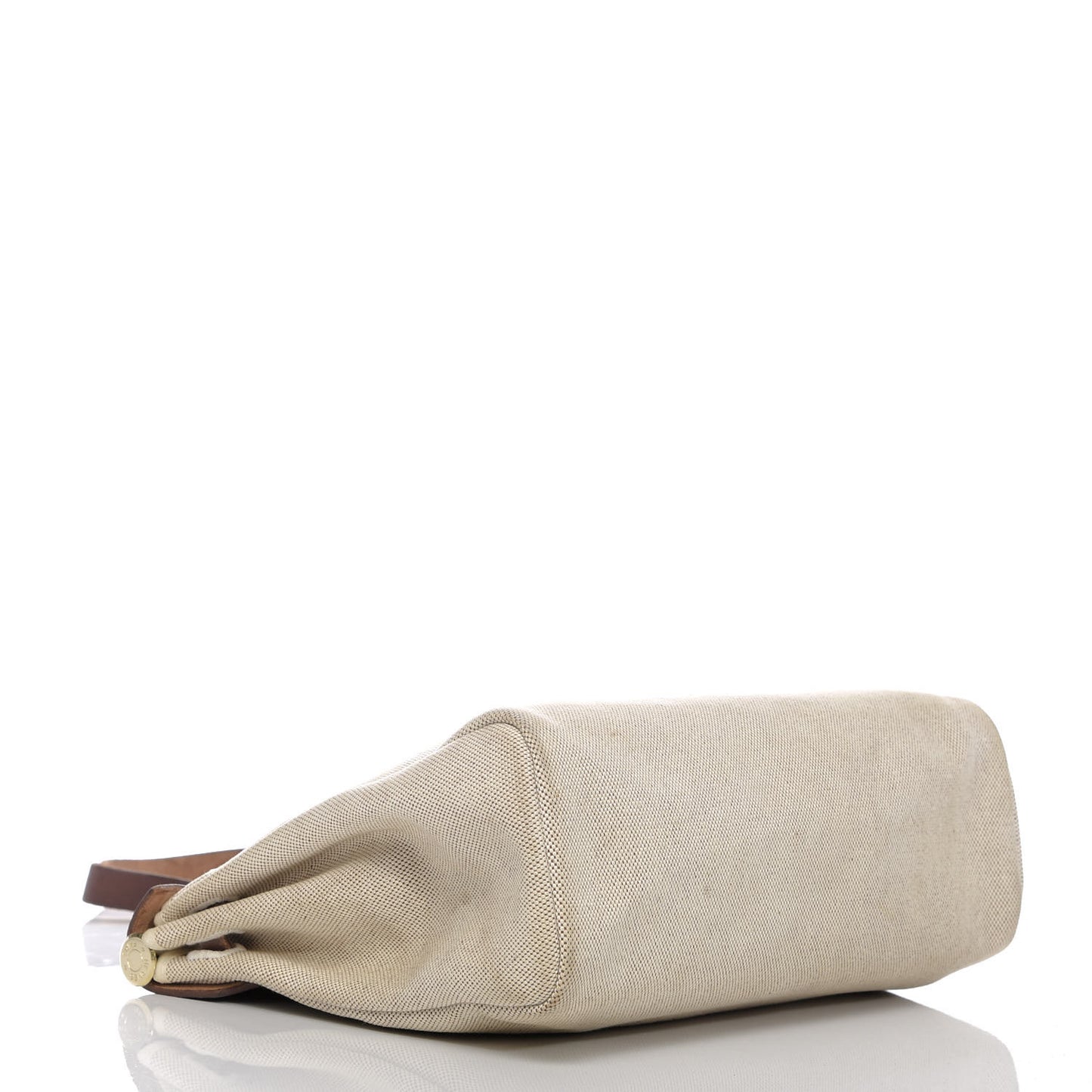 Toile Vache Calfskin Herbag 30 PM Natural