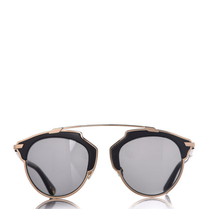 Christian Dior Metal Lambskin So Real Sunglasses Black 3 of 7