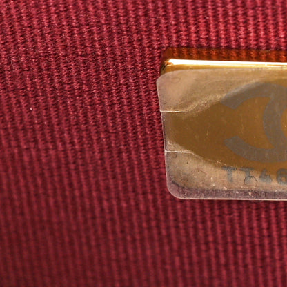 Chanel Lambskin Quilted Small Top Handle Shopping Bag Black 7 of 9