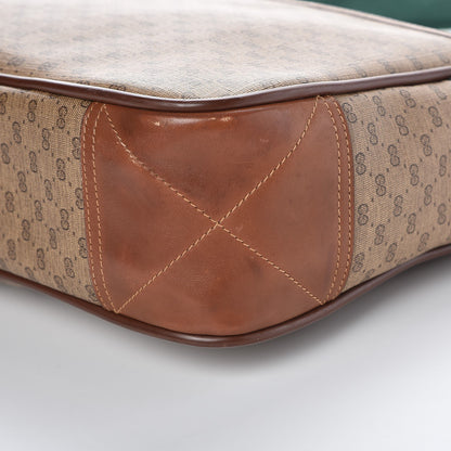 Gucci Min Vintage GG Supreme Monogram Web Messenger Bag Brown 14 of 14