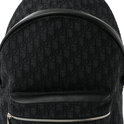 Christian Dior Oblique Calfskin Rider Backpack Black 8 of 10