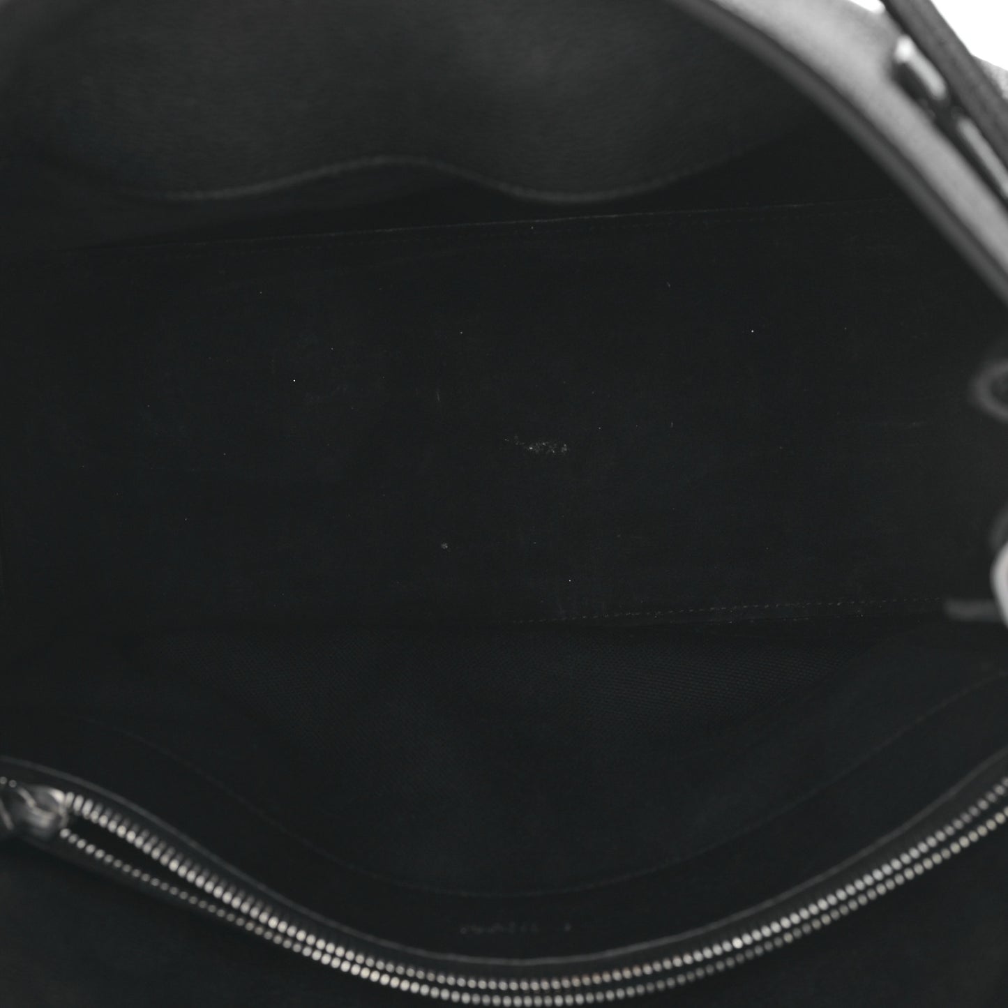 Grained Calfskin Small Supple Sac De Jour Black