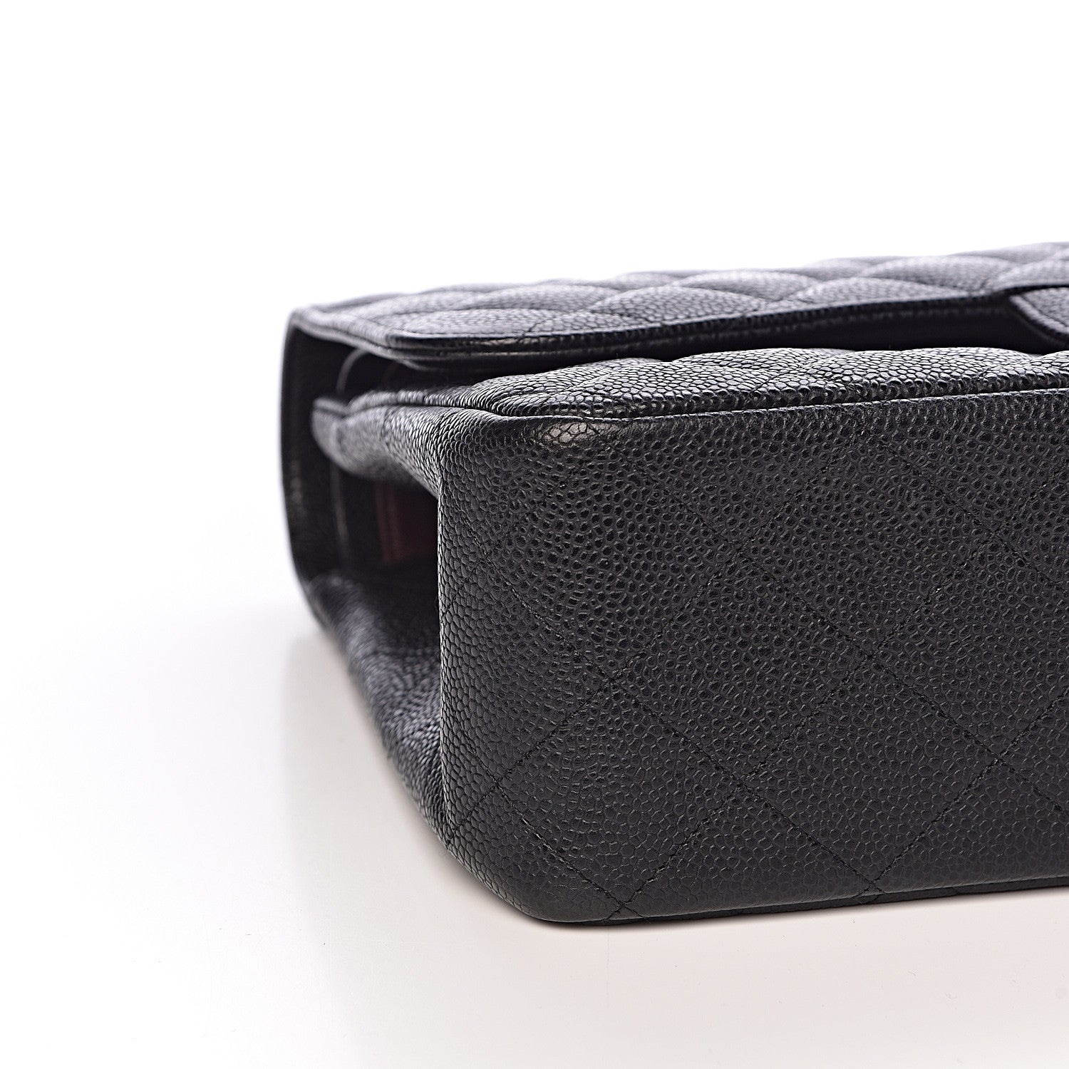 Chanel Caviar Quilted Jumbo Double Flap Black 8 of 10