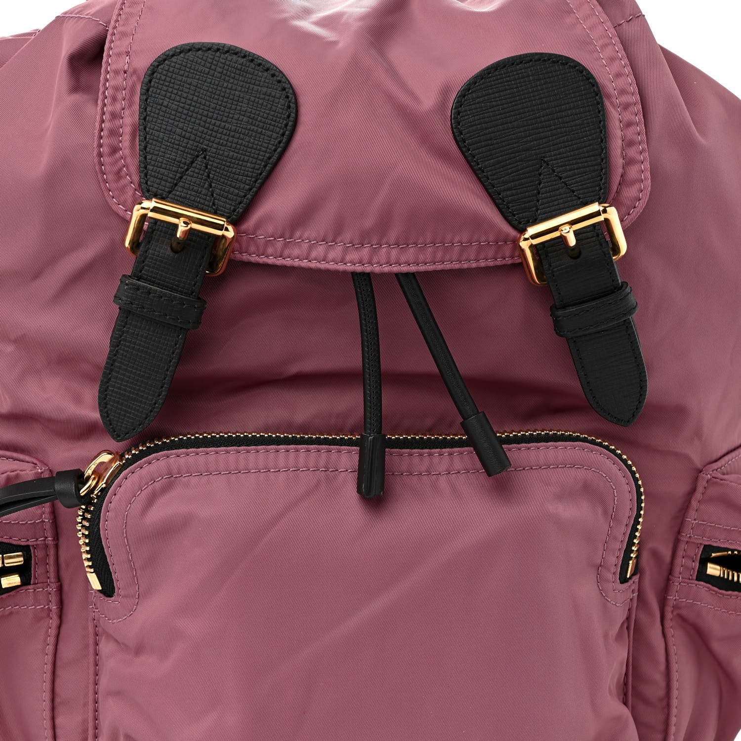 Burberry Nylon Medium Rucksack Backpack Mauve Pink 7 of 9