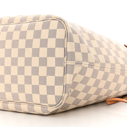 Louis Vuitton Damier Azur Neo Neverfull MM Rose Ballerine 11 of 17